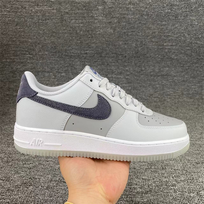 Men's Air Force 1 Low White/Grey Shoes Top 0311